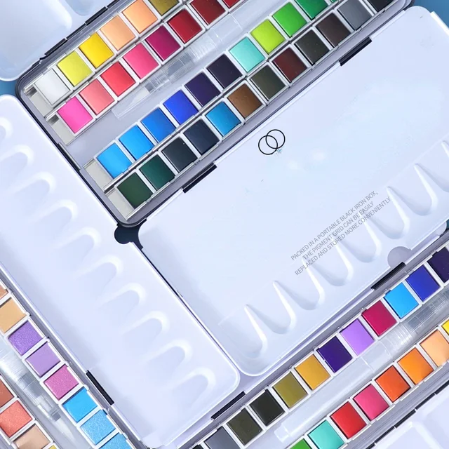 창의성을 키우고 기술을 향상시키는 다채로운 전문 진주 빛 미술 안료