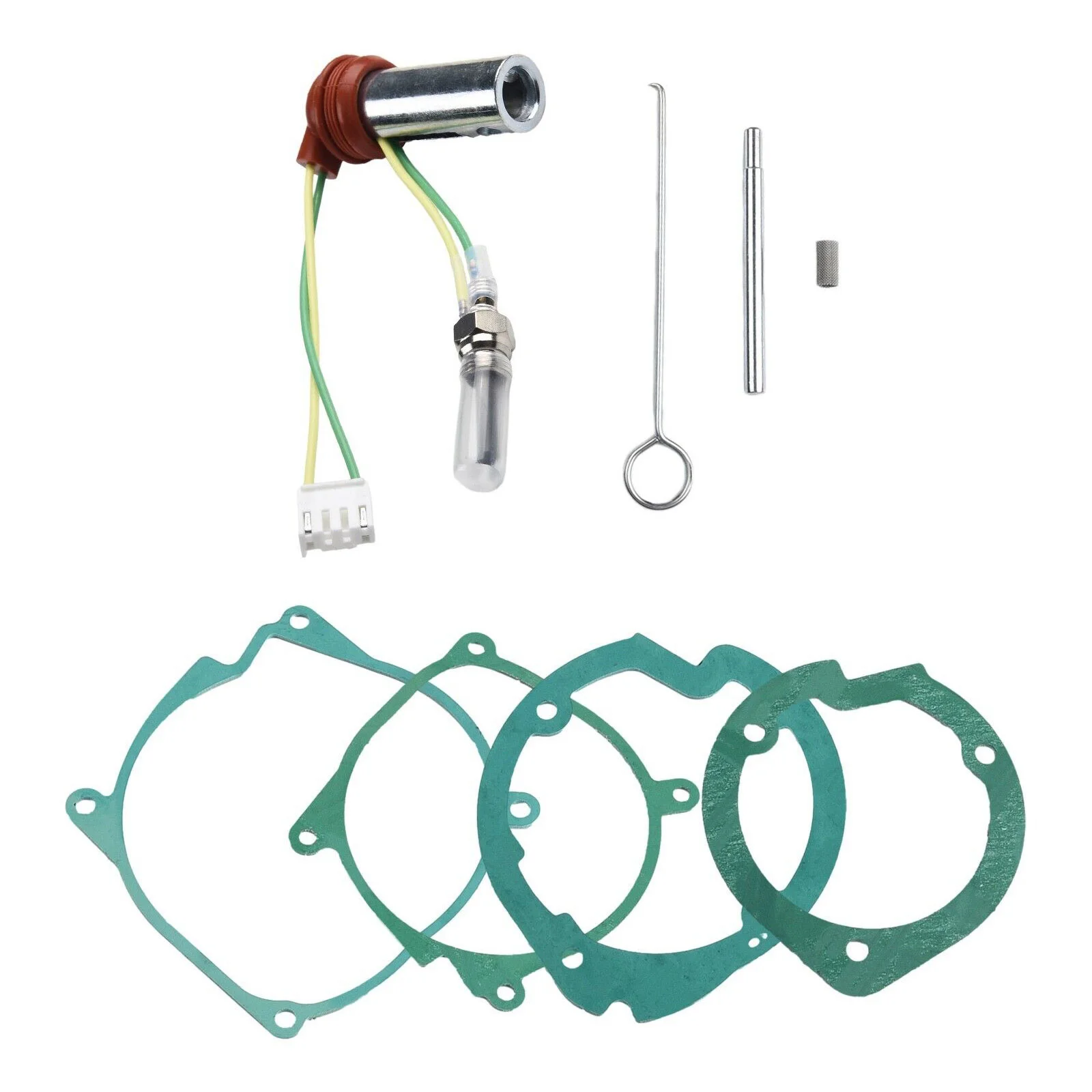 9Pcs 2-8KW Car Air Diesel Gasket+Ceramic Glow Plug Kit For Chinese Diesel Heater Car Parts