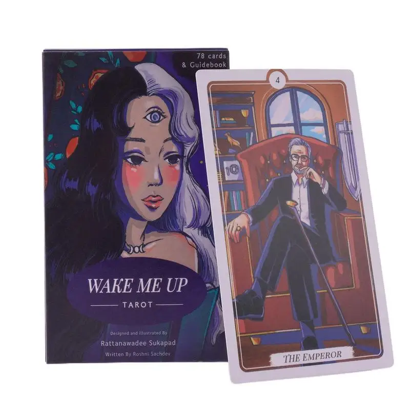 

Wake Me Up Tarot Card Oracle Card Professionals Fortune Telling Tarot Card Deck Table Board Games