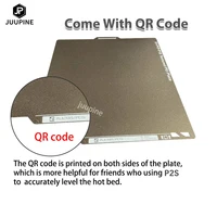 Plaque de construction PEI texturée à code QR pour Bambu Lab X2D, plaque d'impression P2S, feuille d'acier à ressort PEI épaissie pour accessoires Bambu Lab P2S 5