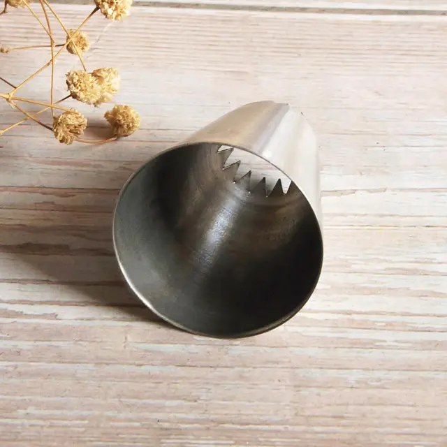 #8B Nagy Jegesedés Csövek Fúvókák Orosz Tészta Tippek Sütik Sütemények Díszítő Szerszámok Krém Fondant - Image 3