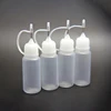 10ml Plastic Squeezable Tip Applicator Bottle Refillable Dropper Bottles With Needle Tip Caps Sub-bottling For Glue Tools 3