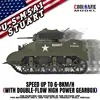 Coolbank Stuart M5a1 Electric Remote Control Tank Simulation Military Model Toy 360 ° Battery Rotating Children'S Toy Gift 4