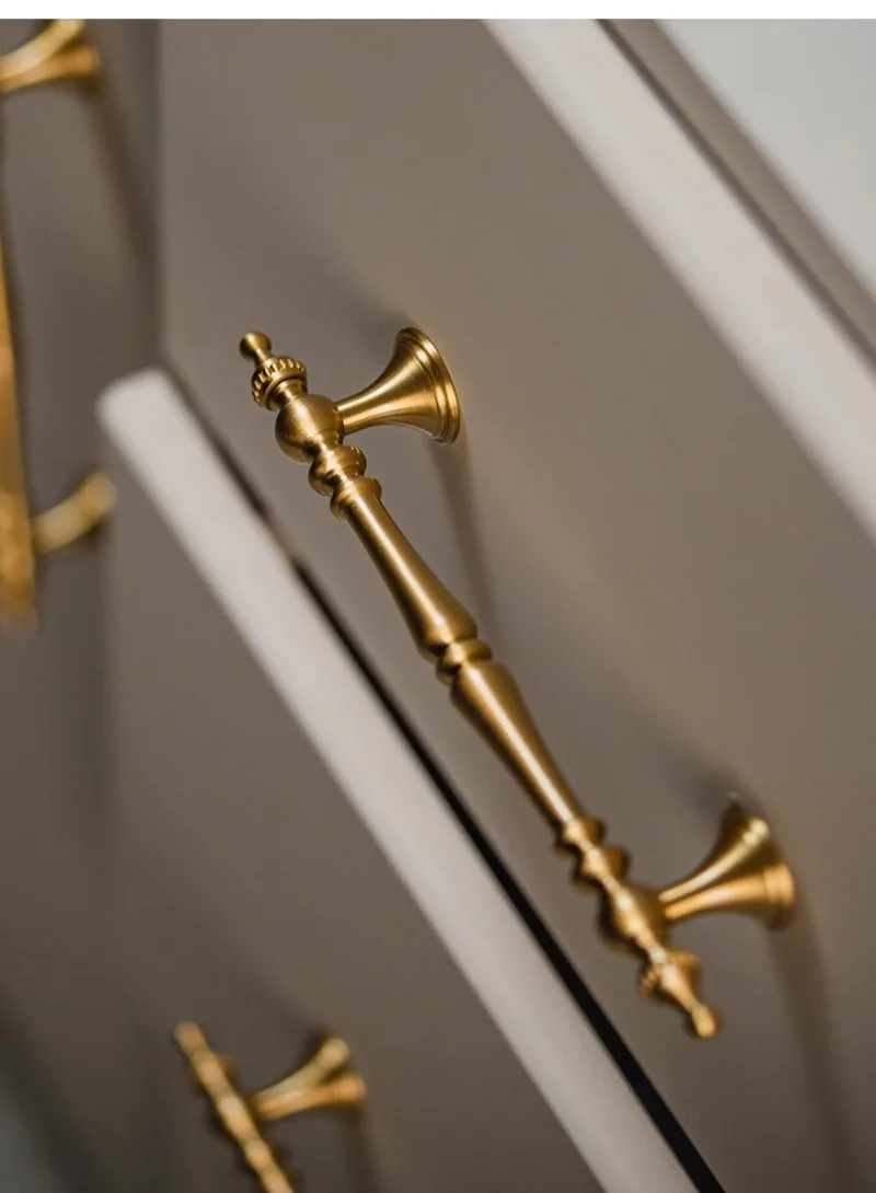 MaisonLuxe™ French Vintage Brass Handles Sb18d49133f584b28b14d65728db26295u