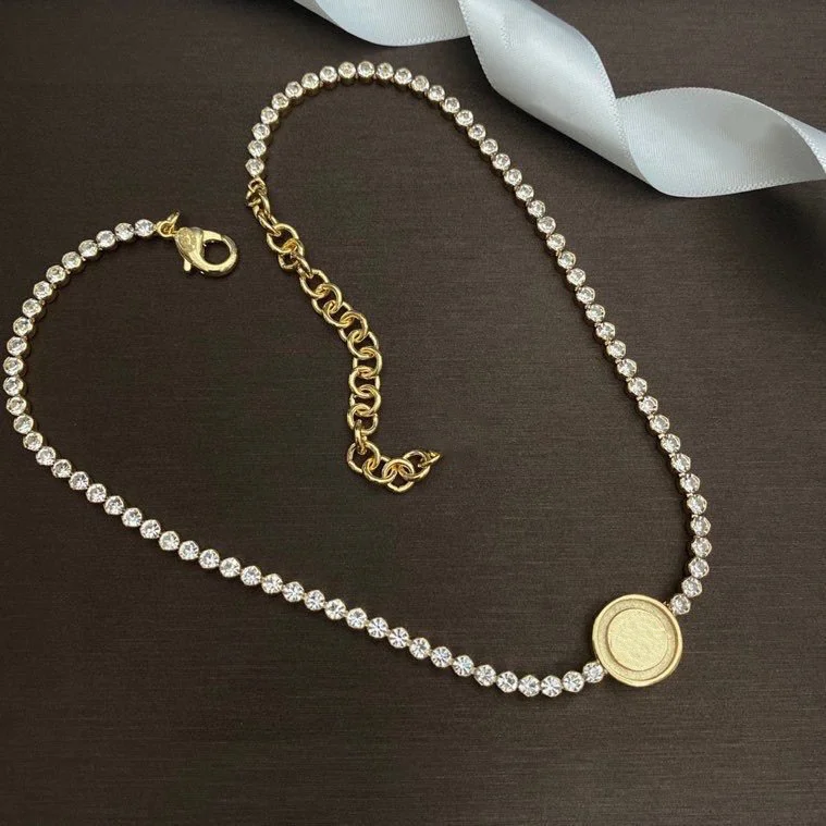 2022 Hot Trend Brand Cross Four Diamond Ring Necklace Jewelry Set Sterling Seiko Customization Exquisite Daily