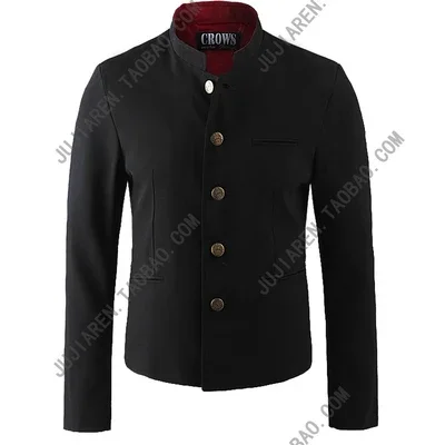 Jackets Men Suits Jackets New Japanese senior middle school uniform male men's Suzura slim blazer chinese tunic jacket top Korean coat men suits jackets