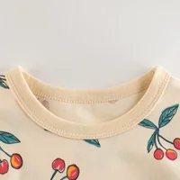 2-8T Flower Kid Girls T Shirt Toddler Summer Clothes Infant Short Sleeve Top Cute Sweet Cotton Tshirt Childrens Tee Outfits 2