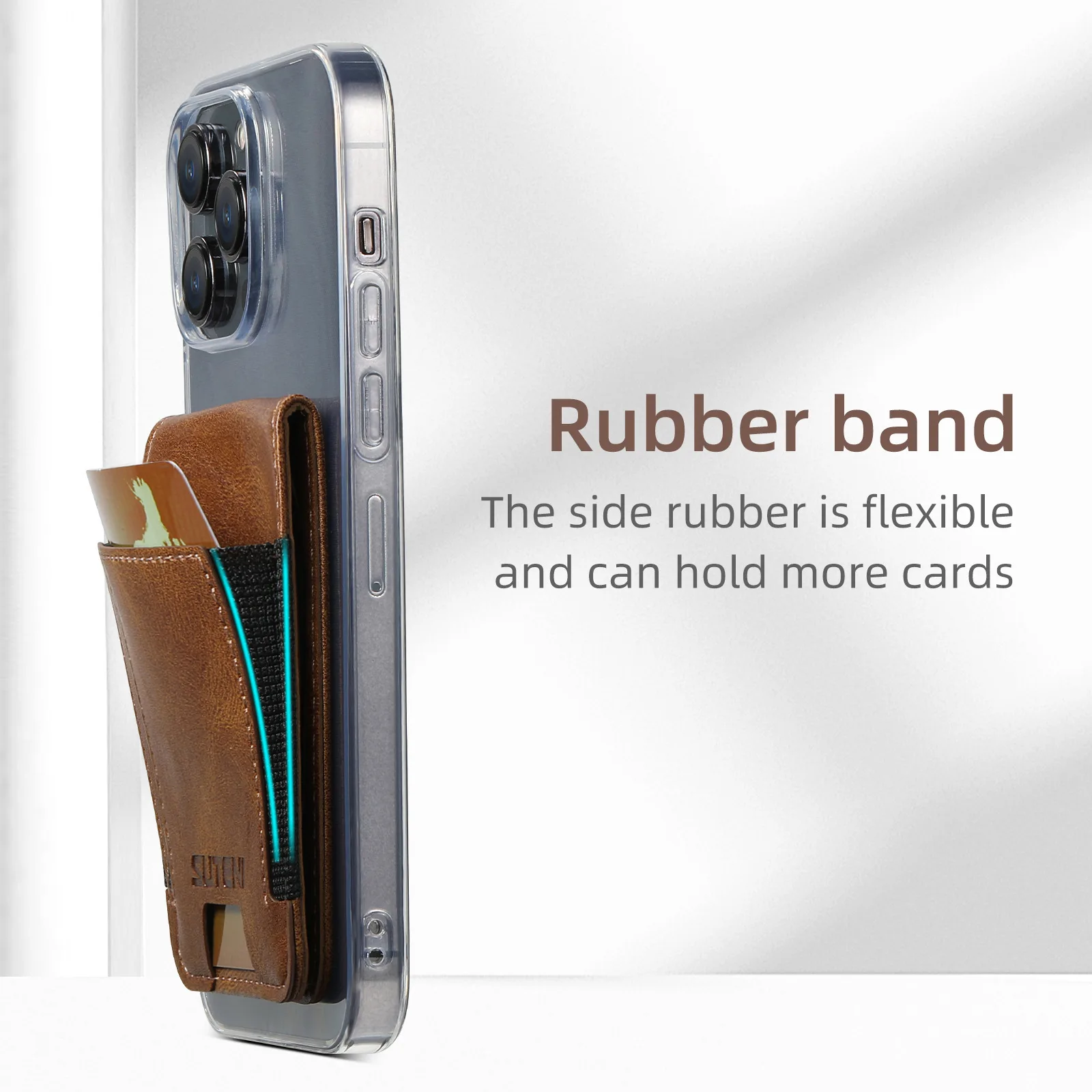 Magnetic Leather Wallet for iPhone 16/15/14/13/12 & Samsung S24/S23/S22 Ultra - Luxury Flip Card Holder Phone Case