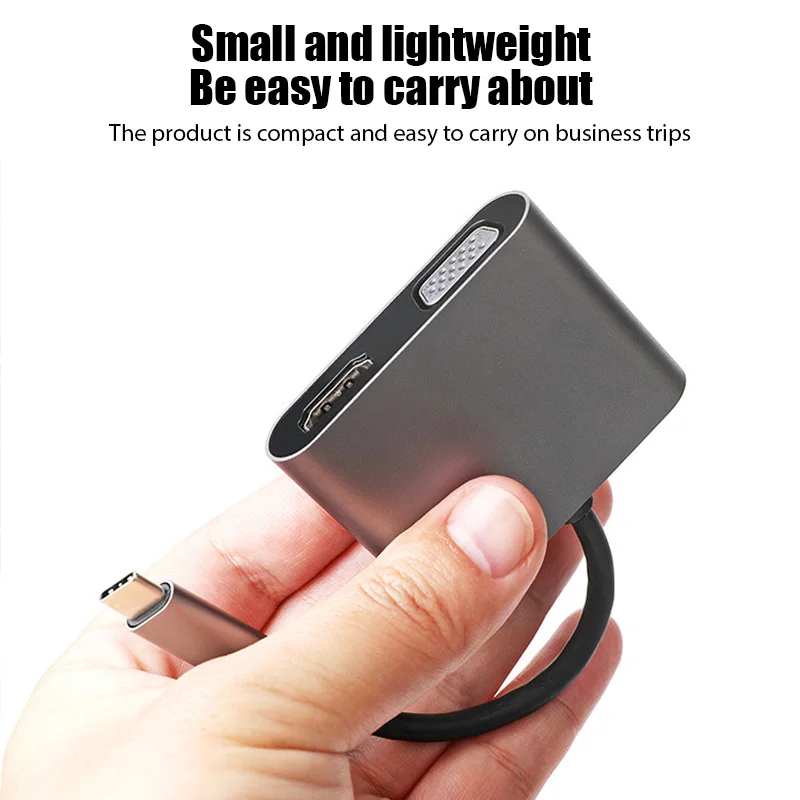 USB C Hub Docking Station with HDMI and USB 3.0 for Macbook