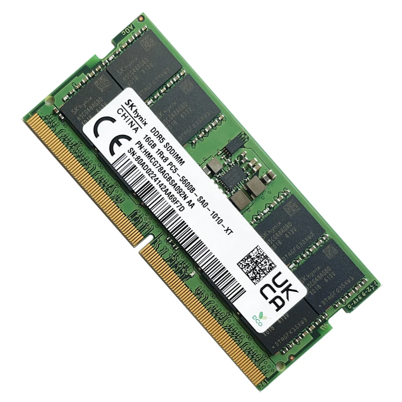 Mémoire DDR5 SK Hynix Pour PC Portable — 8 Go, 16 Go Ou 32 Go, 4800 MHz, SO-DIMM, Neuf