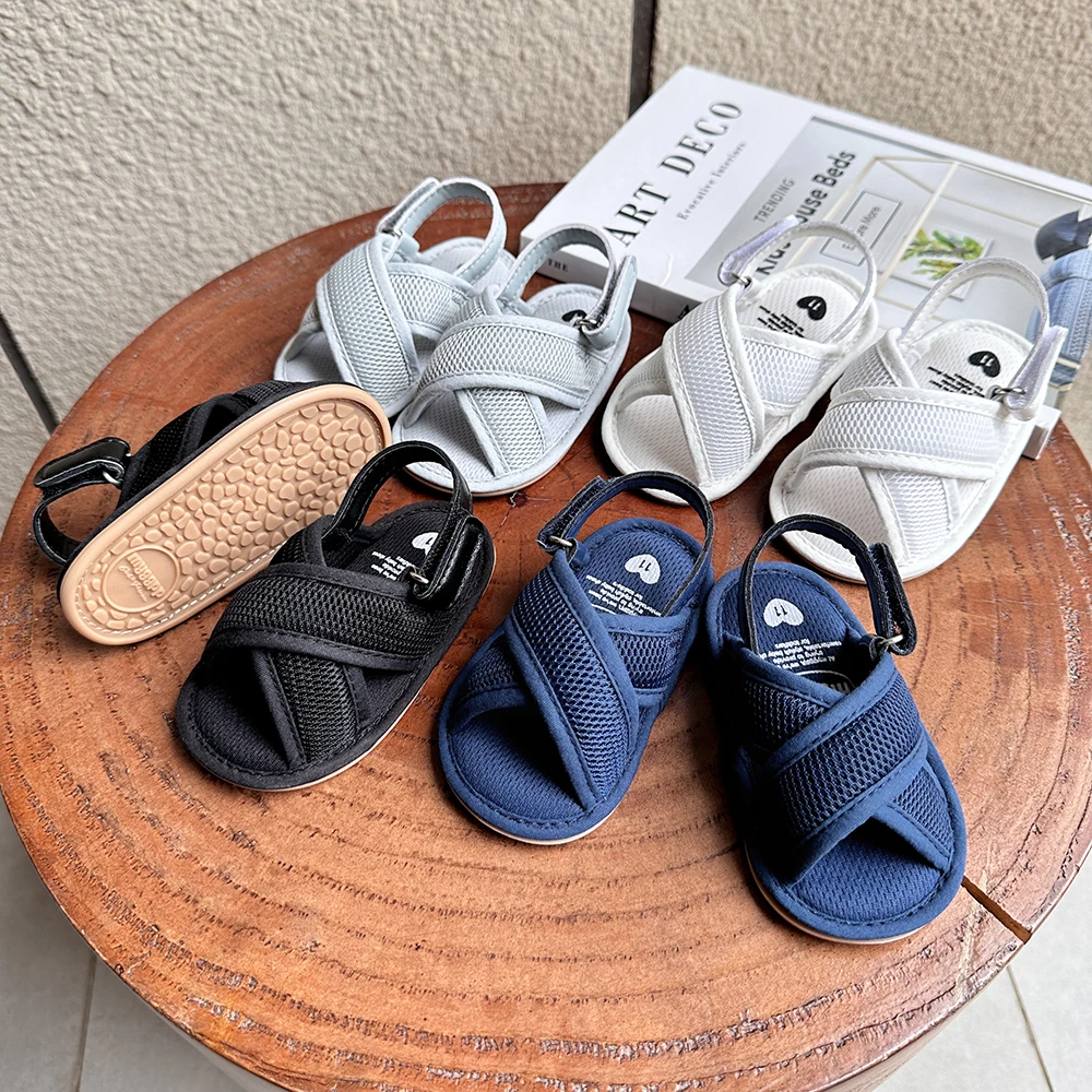 أحذية فاخرة للأولاد والبنات الصغار ، صنادل صيفية ،...