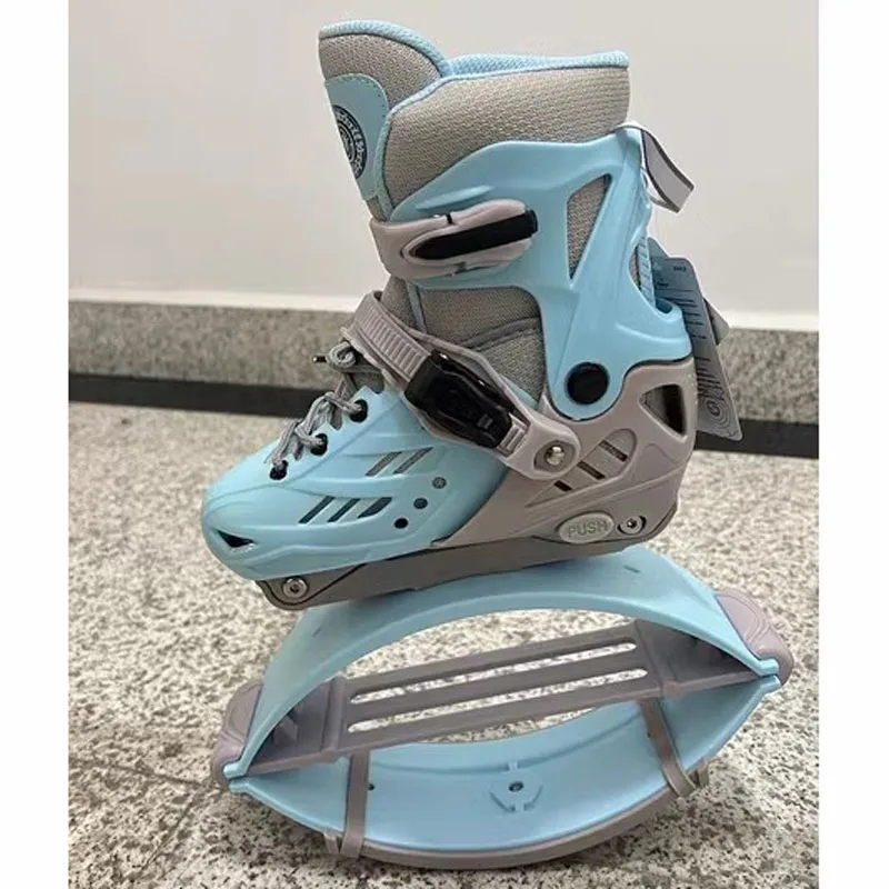 Children Kangaroo Bounce Shoes Roller Skating Shoes 2 In 1 Jump And Skate Include Safe Sets