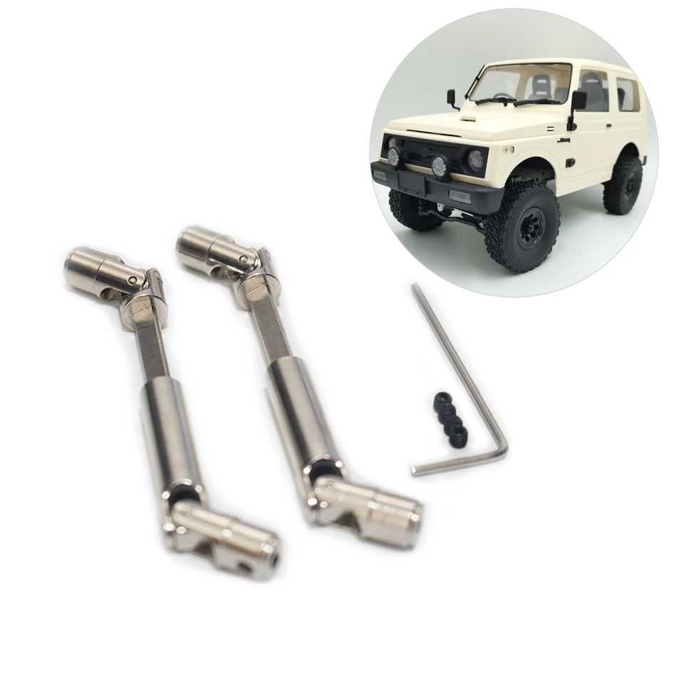 For WPL C74 C-74 For Jimny Warrior JA11 1/10 メタル ドライブ