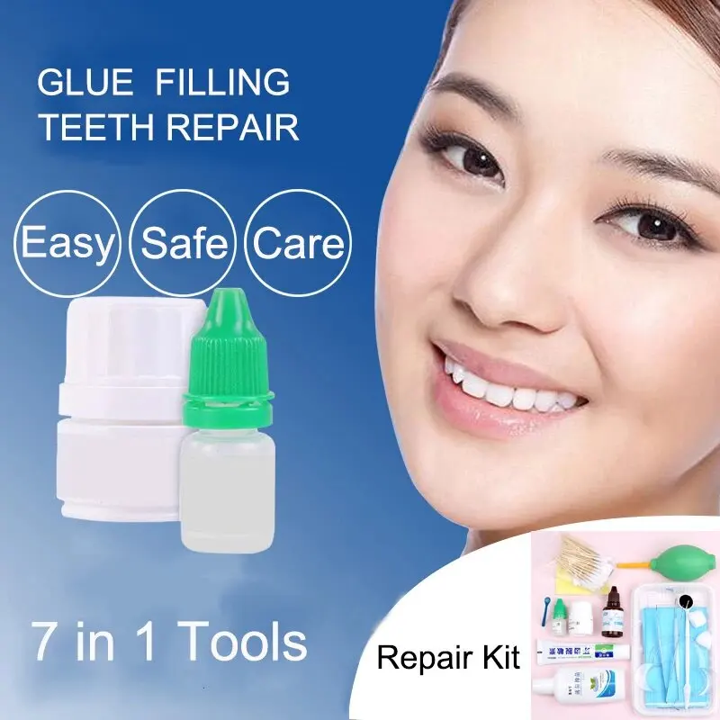 Teeth Resin Tooth Repair Dental Cement Cavity Filling Strong Repair Restoration - Foto 12