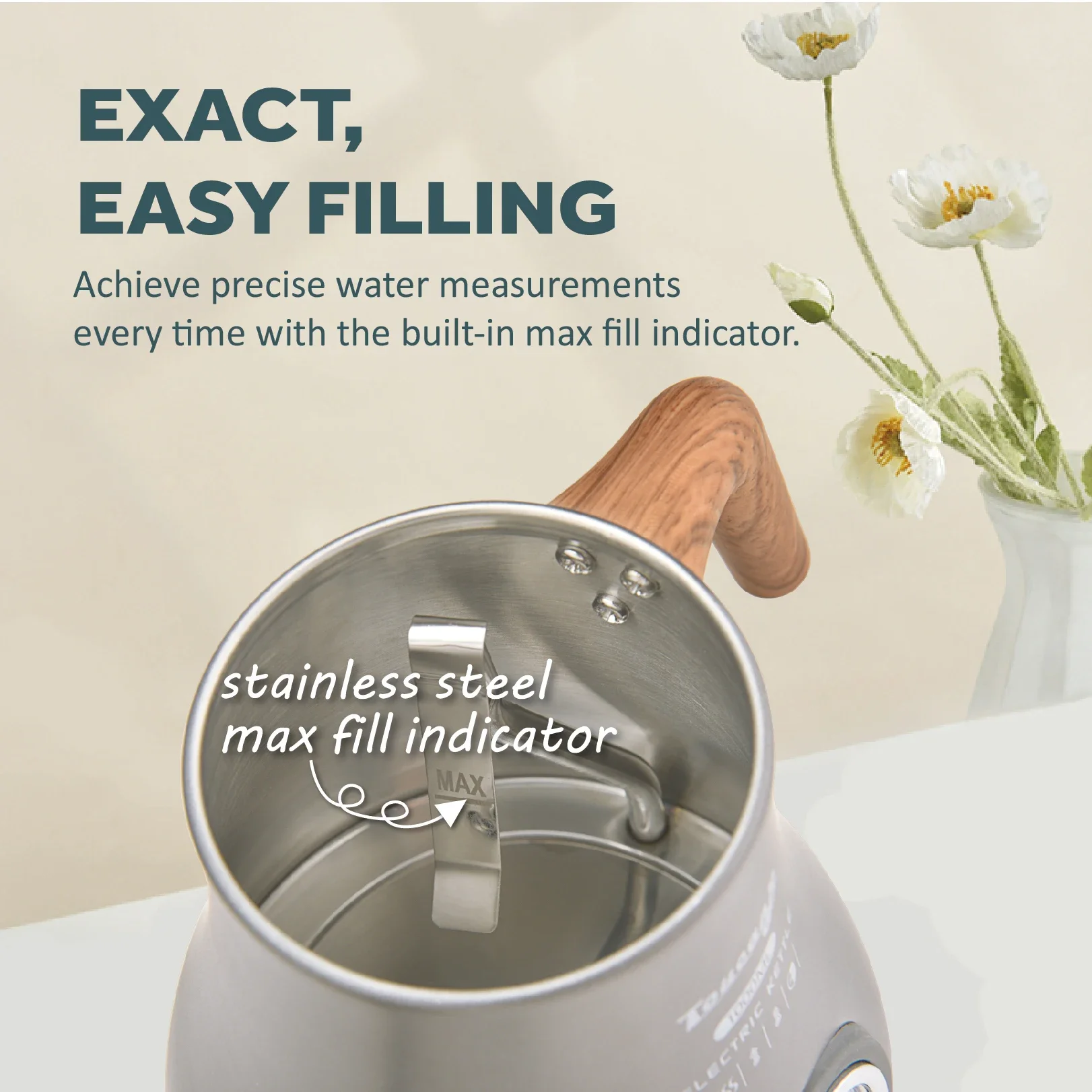 220V/ 110V 1L  kettle, 304 stainless steel, gooseneck spout, coffee maker, fine teapot with thermometer 5