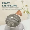 220V/ 110V 1L  kettle, 304 stainless steel, gooseneck spout, coffee maker, fine teapot with thermometer 5