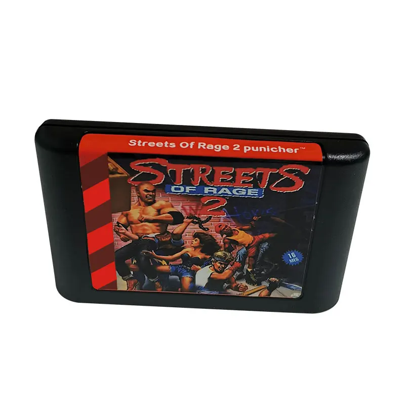 

Streets Of Rage 2 punicher Video Game Card for Sega Megadrive Genesis Game Cartridge