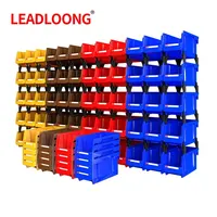 LEADLOONG V2 Part Bin 12pcs 8 X5x4in/20*13*11cm Sundries Tool Organizer Box Suitable For Office Desk And Car Accessories Storage 1