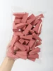 50 Pieces of Random Color Facial Curve Mixed Makeup Sponge, Latex Free, Small Wedge-Shaped Smooth Application Beauty Sponge Appl 5