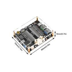 USB Cable Tester with Short Circuit Detection and On - Off Switch (Battery Not Included) (B)