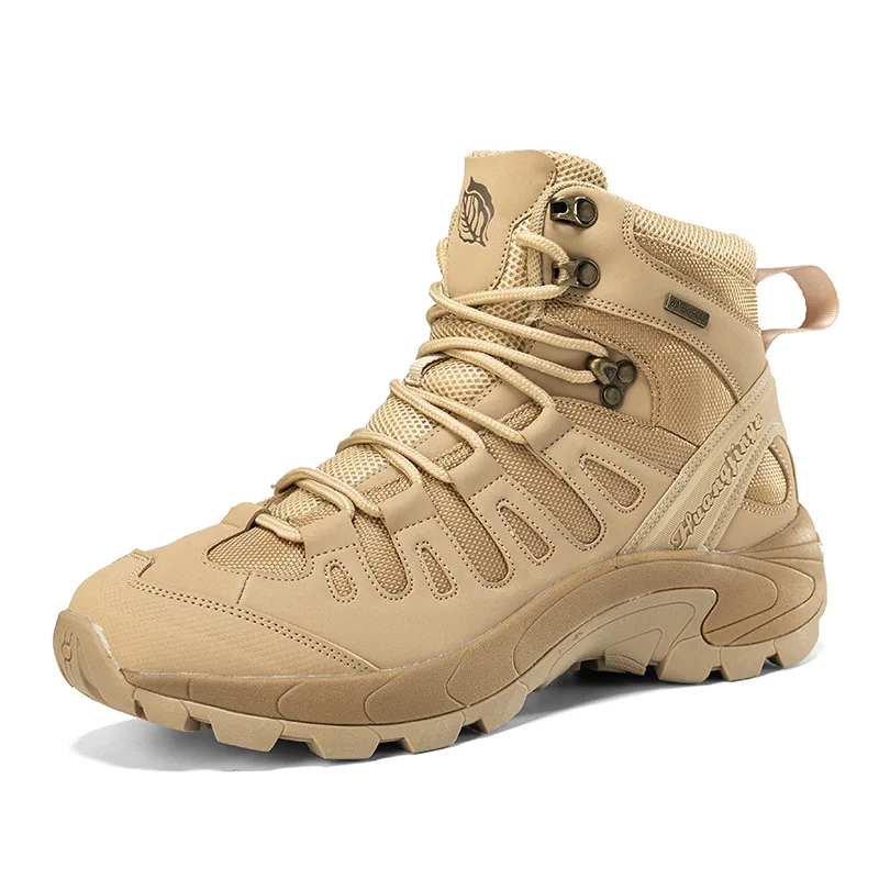 

Tactical Waterproof Military Shoes Breathable Climbing Boots Outdoor Camping Trekking Hiking Training Riding Walking Ski Sneaker