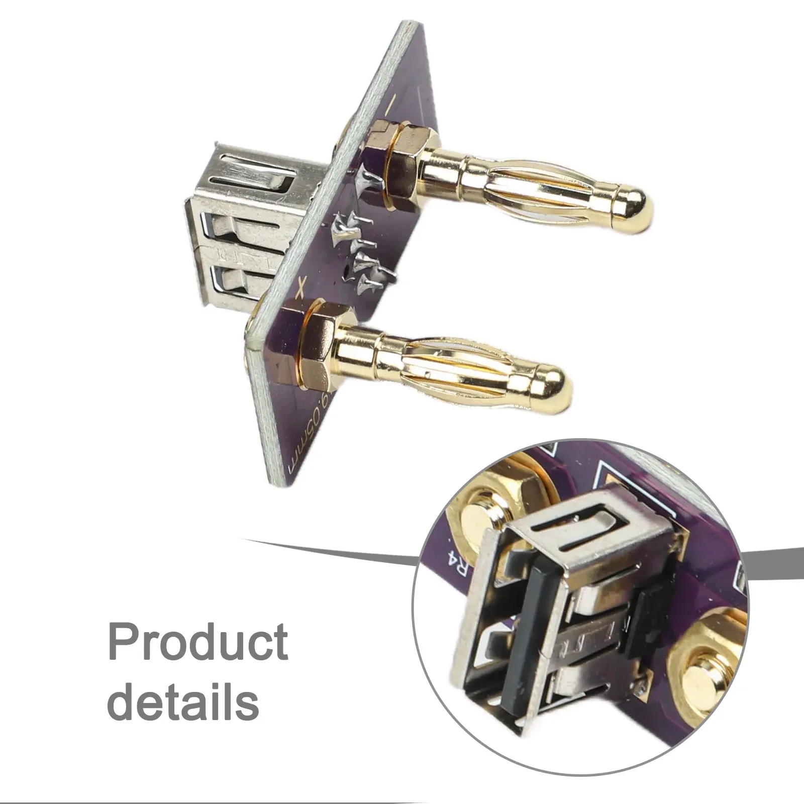충전 설정 빨간색 5V USB 소켓 충전 모듈 모듈 호환성 2.4A 충전 전류 2A..