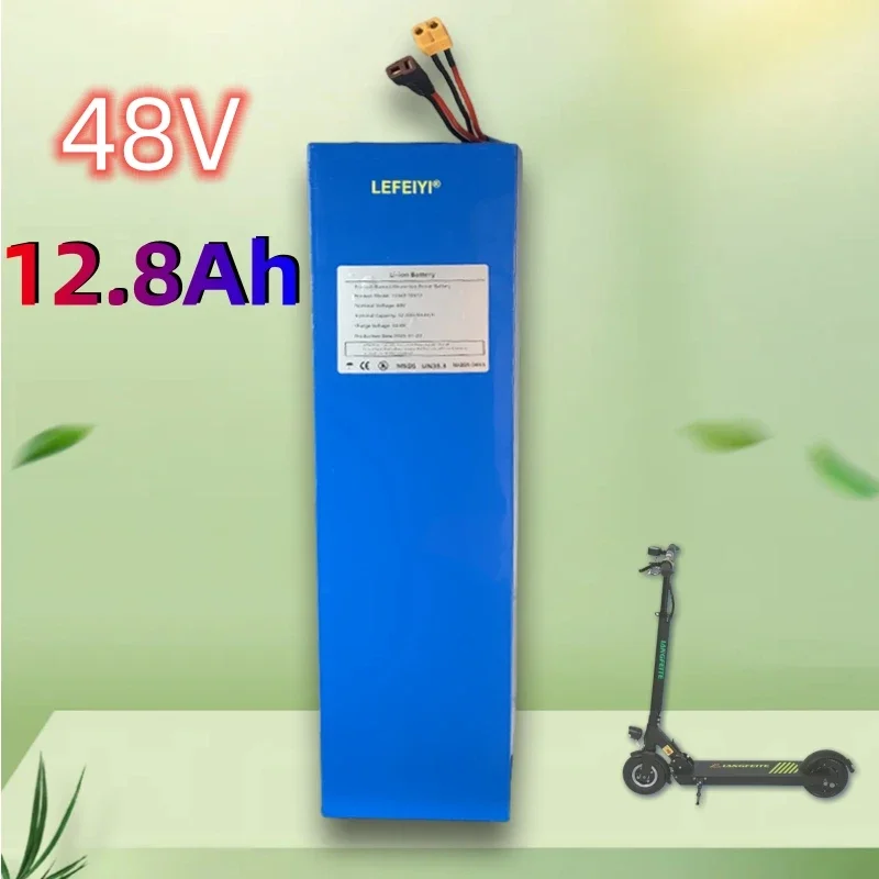 

48V 12800Ah Lithium Ion Battery Pack For 54.6v E-bike Electric Bicycle Scooter With BMS