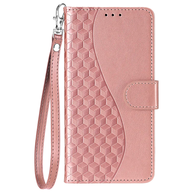 Leather Flip Wallet Phone Case with Magnetic Closure - Magic 6 Series