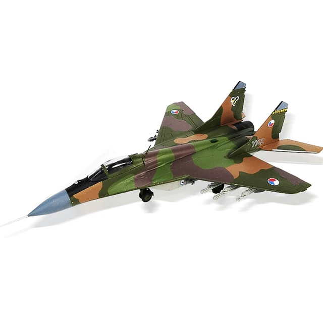 1:48 Scale Mig-29 Fulcrum Fighter Alloy Russian Air Force Helicopter Model Aircraft & Dispaly Stand Collectables Gifts 2