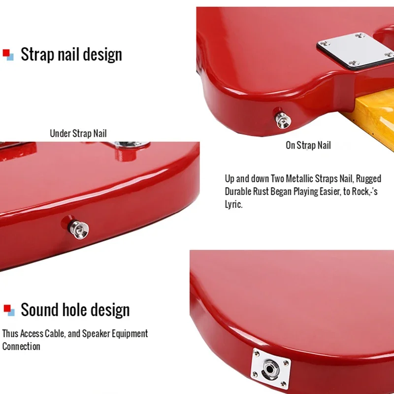 Paisen Stringed Instrument Muslimex Eletrica Guitarra Electrica Cheap Custom Maple 22 Taste Tl Chitarra Elettrica