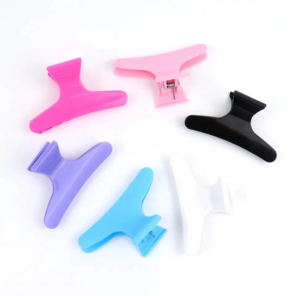 

Модные большие заколки для волос, элегантные матовые аксессуары для женщин, большие заколки для конского хвоста, однотонные заколки для волос, парикмахерские заколки, 12 шт.