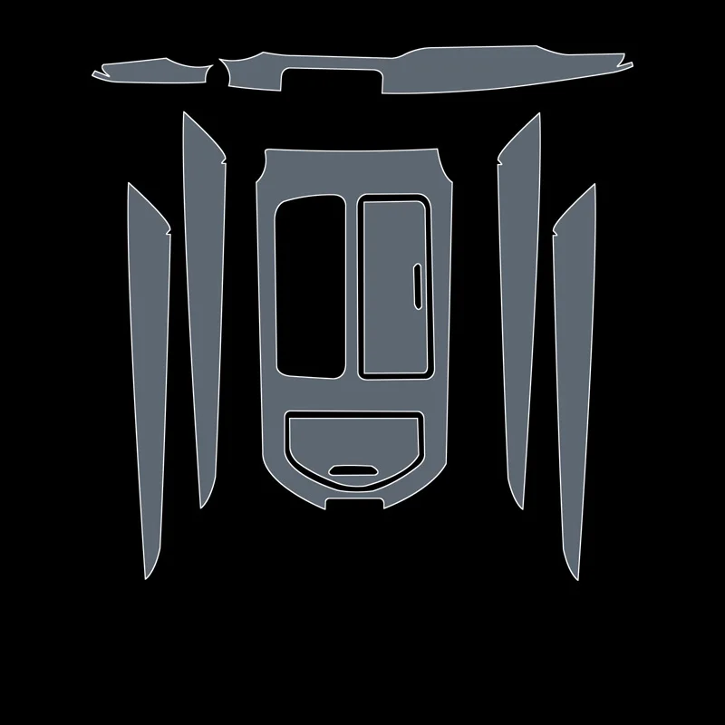 

Tpu Transparent Film for Maserati Quattroporte 2015-2023 Car Interior Sticker Center Console Gear Dashboard Door Windows Panel