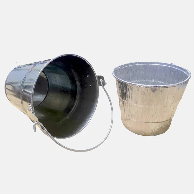 Drip Grease Vödör És 10-Csomag Bélés A Traeger 20/22/34 Sorozatához, Pit Főnöke Stb. Pellet Grill Dohányzó - Image 2