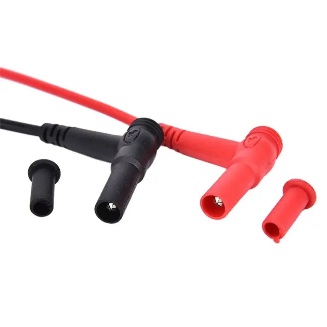 20A 1000V 프로브 테스트 리드 디지털 멀티미터용 핀 니들 팁 멀티 미터 테스터 리드 프로브 와이어 펜 케이블