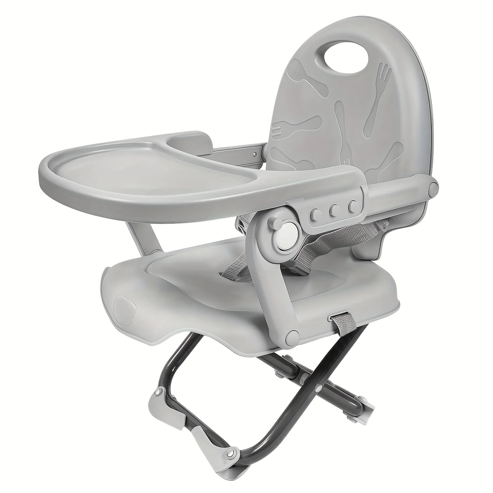 Adjustable Multi-Functional Baby Dining Chair - Portable Plastic Kids Eating Chair for Home Use