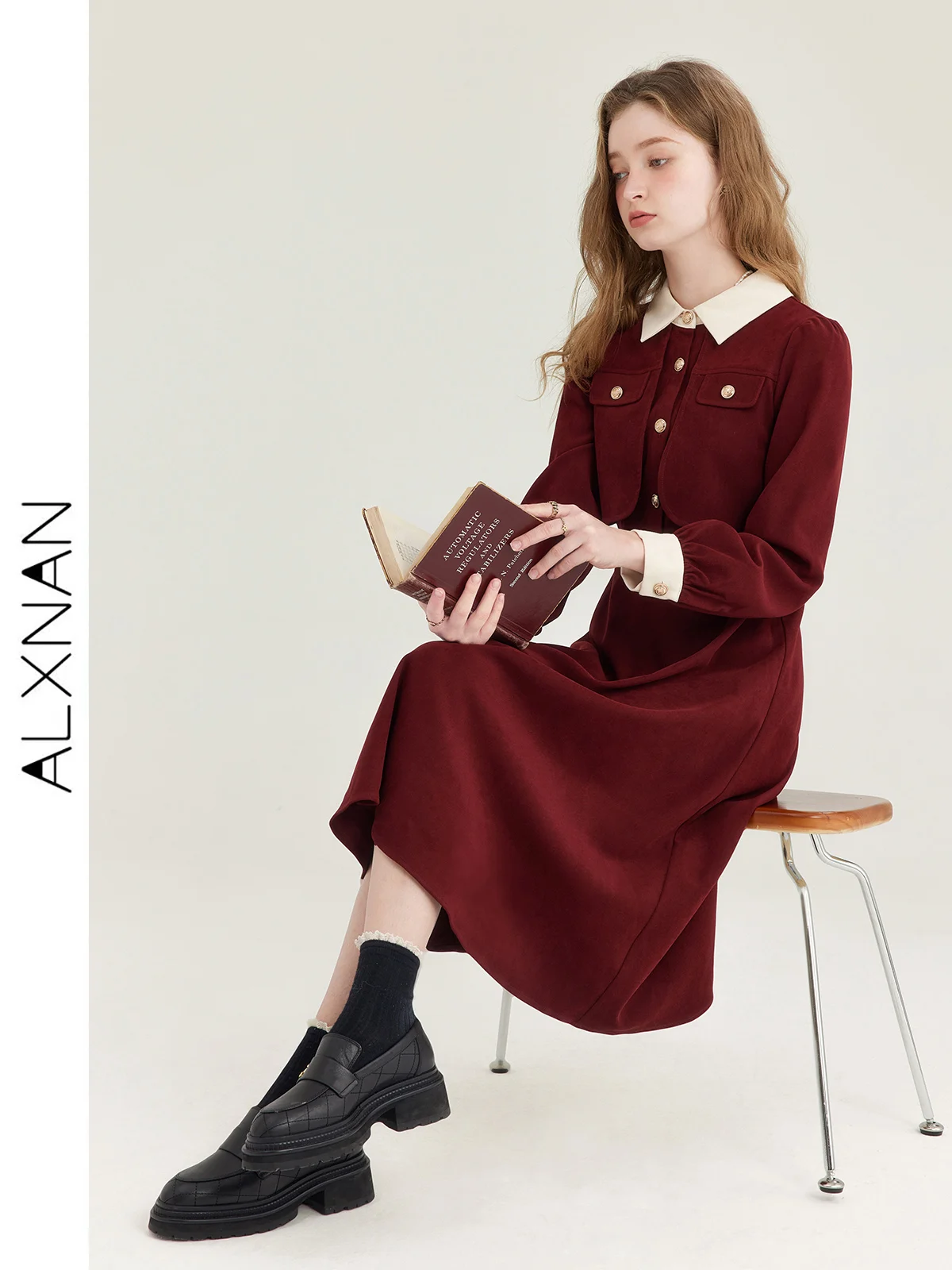 Рисунок 5 - ALXNAN, модное женское платье из двух частей
