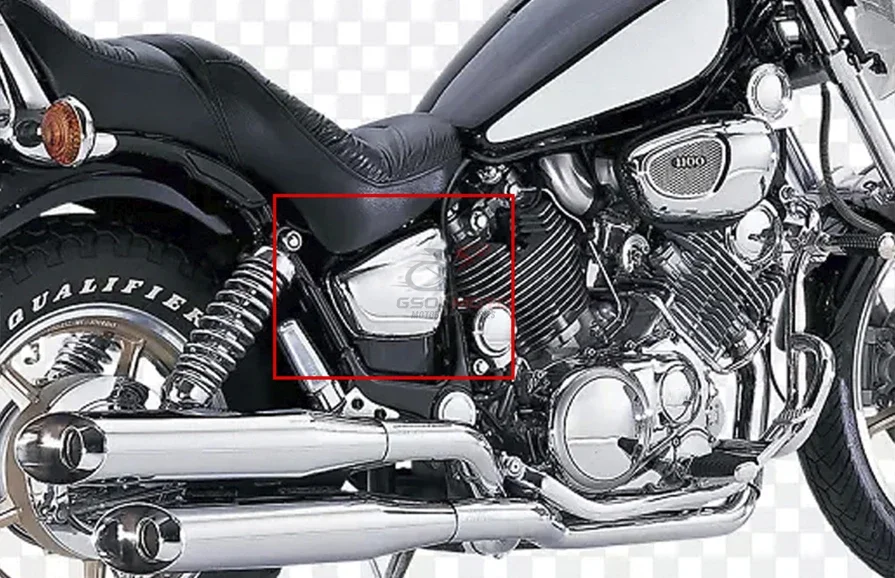 Yamaha Virago Side Covers Motorcycle Side Battery Cover For Yamaha Virago XV700 XV750 XV1000 XV1100 XV700 XV1000 Replacement Parts