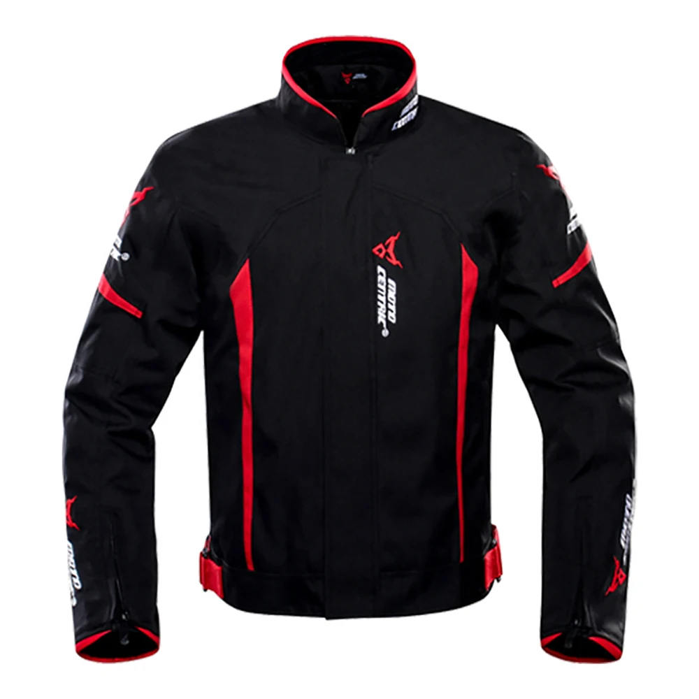 Motorcycle Jacket Men Biker Wear-Resistant Waterproof Anti-Fall Racing Motorcycle Clothing