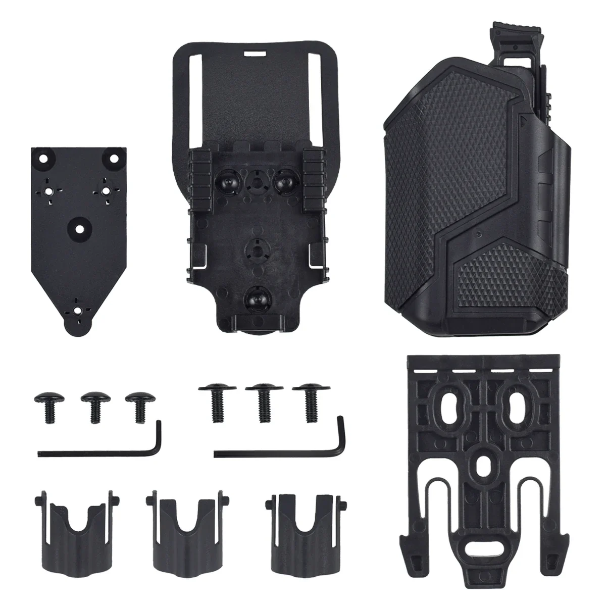 Advanced Tactical Pistol Holster with QLS System and X300A Flashlight Compatibility