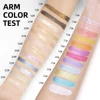 QIBEST 12 Colors Glitter Liquid Eyeshadow Sets Waterproof Metallic Pearly Metallic Diamond Eye Shadow Set Eye Pigment  Makeup 5