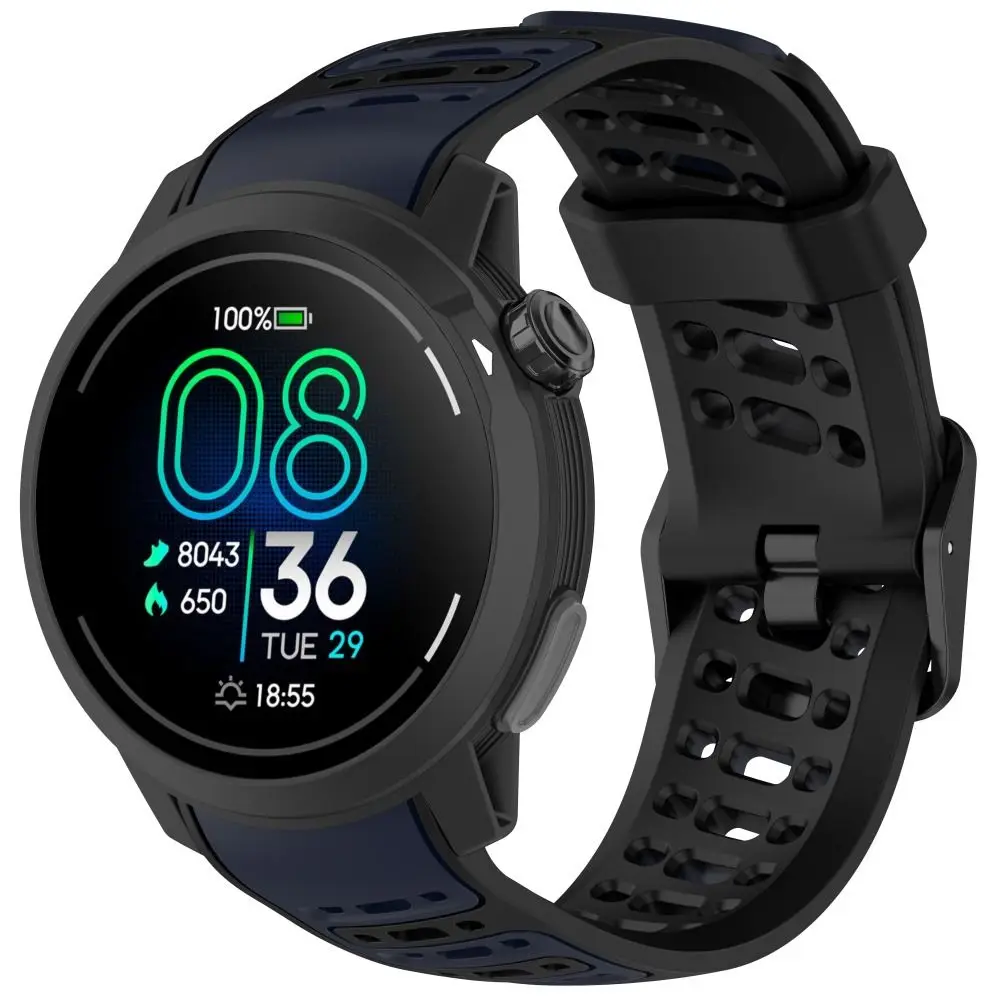 Silicone Dual-Color Watch Strap Replacement - Smart Watch Accessories Wristband
