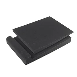 Professional Acoustic Isolation Foam Pads - Anti - Vibration Speaker Pads with Angled Design and High - Density Sponge (2 - Pack) (2PCS)