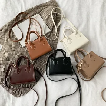 حقيبة صغيرة مربعة بلمسة ريترو أنيقة — صورة 3