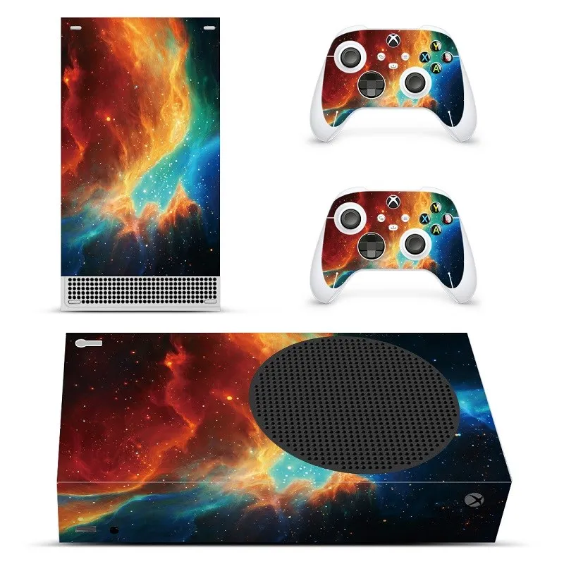For Xbox Series S Decal Skin Sticker Cover For Xbox Series S Console and 2 Controllers 