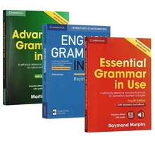 

3 Books Cambridge Essential Advanced English Grammar in Use Collection Books 5.0 Learning English Libros Libros