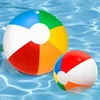 3 Pcs Inflatable Beach Ball Colorful Balloons Swimming Pool Party Water Game Beach Sports Ball Fun Toys for Kids 5