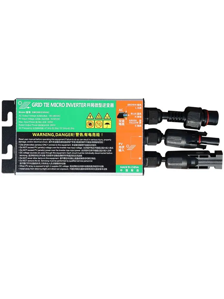 Micro Inverter Solare Depisuta 700W - MPPT, Ingresso 18-50V, Uscita AC230V, Impermeabile - Foto 2