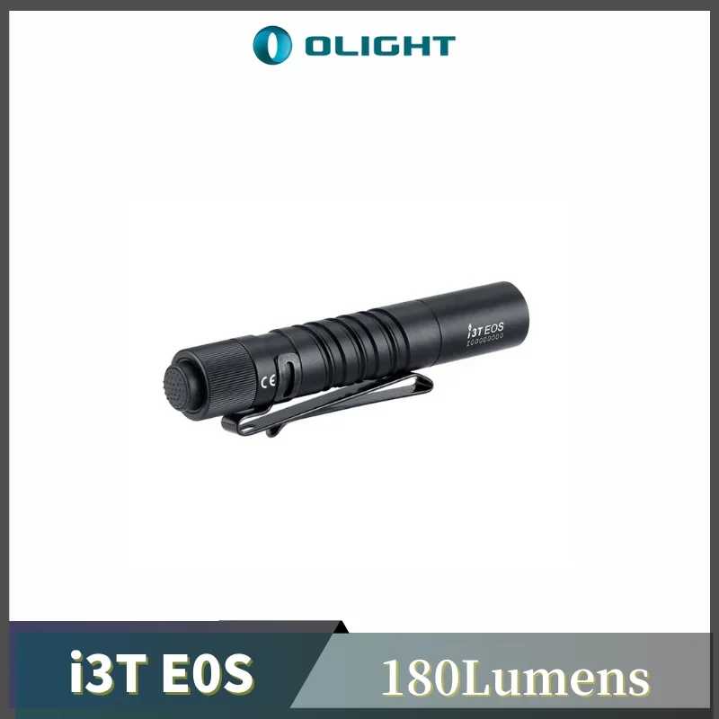 La Torcia A Led Olight I3T Eos 180Lumen Include Mini Portachiavi Con Batteria Aaa