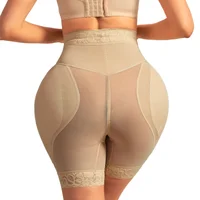 Femmes Shapewear taille haute Shorts bout à bout hanche Pad Shorts rehausseur de hanche corps Shaper Shorts taille formateur ventre contrôle culotte 5
