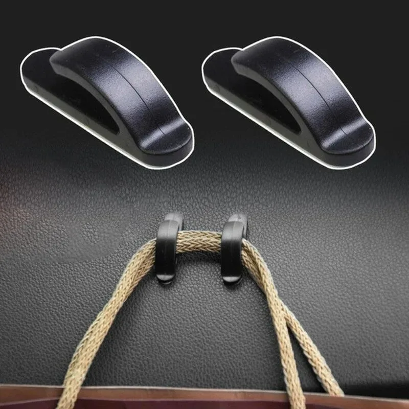 Car Self-Adhesive Hooks Mini Holder Auto Interior Organizer Ornaments Hook Home Bathroom Universal Holder Hooks Car Pendant 6